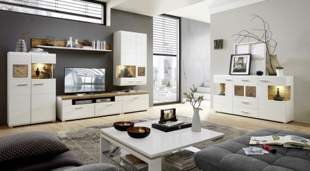 Obývací stěna FARO 10 A1 WW 80 + sideboard 21_obr. 1