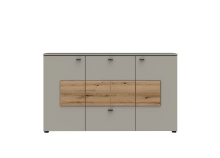 Nábytek do obývacího pokoje SORENTO_ sideboard 10 U3 MM 20_ rozměry š/v/h_ 145 / 86 / 41 cm_ čelní pohled_ obr. 14