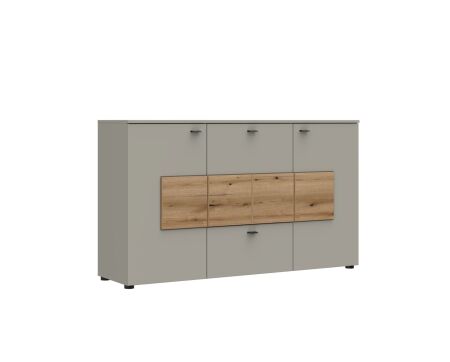 Nábytek do obývacího pokoje SORENTO_ sideboard 10 U3 MM 20_ rozměry š/v/h_ 145 / 86 / 41 cm_ šikmý pohled_ obr. 15