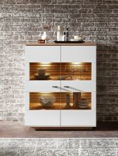 Nábytek do obývacího pokoje FREMONT_ highboard 40 C5 HW 22_ rozměry š/v/h_ 110/136/40 cm_ volitelné LED osvětlení v příslušenství_ obr. 9 Nábytek do obývacího pokoje FREMONT_ highboard 40 C5 HW 22_ rozměry š/v/h_ 110/136/40 cm_ volitelné LED osvětlení v příslušenství_ obr. 9