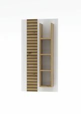 Nábytek do obývacího pokoje FREMONT_ závěsný stěnový panel 40 C5 HW 41_ rozměry š/v/h_ 55/106/17 cm_ čelní pohled_ obr. 10