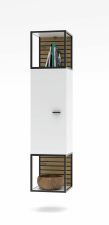 Nábytek do obývacího pokoje FREMONT_ závěsný element 40 C5 HW 42_ levá varianta_ rozměry š/v/h_ 35/156/37 cm_ volitelné LED osvětlení v příslušenství_ foto s dekorací_ obr. 4