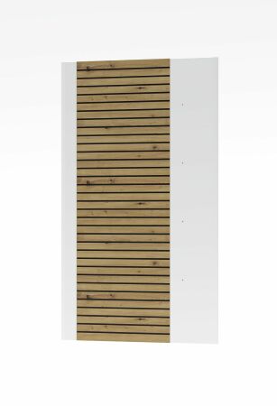 Nábytek do obývacího pokoje FREMONT_ závěsný stěnový panel 40 C5 HW 44_ pravá varianta_ rozměry š/v/h_ 84/147/4 cm_ volitelné LED osvětlení v příslušenství_ obr. 8