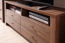 Obývací stěna Brüssel_ detail TV-spodního dílu Obývací stěna Brüssel_ detail TV-spodního dílu