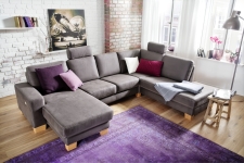 Sedací souprava GARDENA 1090_sestava LAL-2-E1ABR_v látce Buffalo espresso Sedací souprava GARDENA 1090_sestava LAL-2-E1ABR_v látce Buffalo espresso