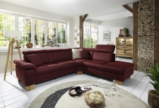 Sedací souprava IMPERIA, sestava 2501-5040-1043_69, v látce Deluxe bordeaux Sedací souprava IMPERIA, sestava 2501-5040-1043_69, v látce Deluxe bordeaux