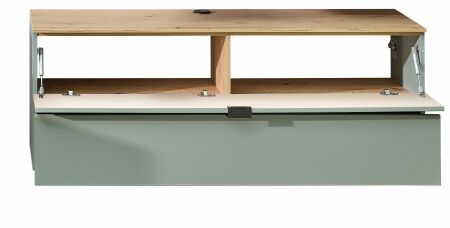 Nábytek do obývacího pokoje ALBA I._ spodní díl 10 S1 99 30_ rozměry š/v/h_ 140/51/44 cm_ závěsná varianta bez soklu_ otevřený_ obr. 6