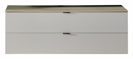 Nábytek do obývacího pokoje ALBA II._ spodní díl 10 S1 RM 30_ rozměry š/v/h_ 140/51/44 cm_ volitelná závěsná varianta bez soklu nebo stojící varianta se soklem_ obr. 9