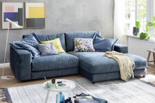 Sedací souprava LIVINGSTON_ sestava 1,5ALmed-LARlong_ v látce Craft blue grey_ polštáře v látce Geo blue grey_ obr. 7 Sedací souprava LIVINGSTON_ sestava 1,5ALmed-LARlong_ v látce Craft blue grey_ polštáře v látce Geo blue grey_ obr. 7