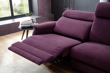 Sedací souprava MAESTRA 3600_detail polohování_v látce Trend berry_obr. 16