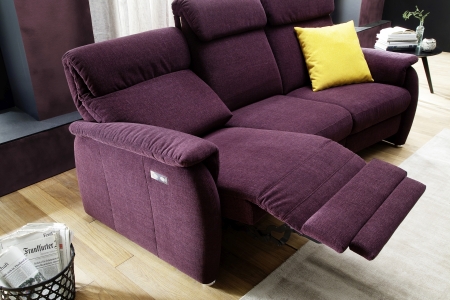 Sedací souprava MAESTRA 3600_detail polohování_v látce Trend berry_obr. 19