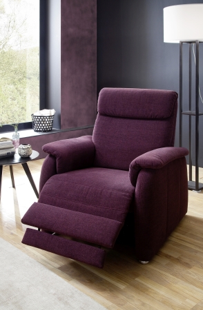 Křeslo MAESTRA 3600_s polohovací funkcí "RELAX"_v látce Trend berry_obr. 25