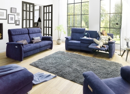 Sedací souprava MAESTRA 3600_v látce Crown navy_obr. 28