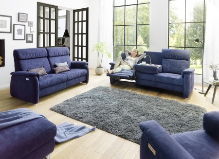 Sedací souprava MAESTRA 3600_v látce Crown navy_obr. 29