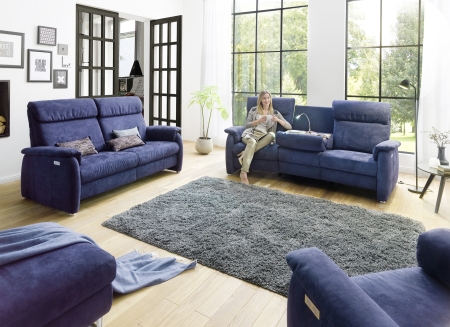 Sedací souprava MAESTRA 3600_v látce Crown navy_obr. 31