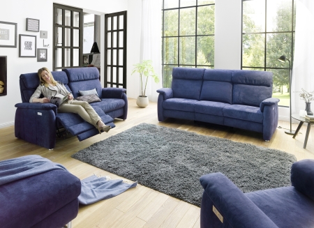 Sedací souprava MAESTRA 3600_v látce Crown navy_obr. 34