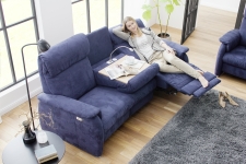Sedací souprava MAESTRA 3600_v látce Crown navy _obr. 40 Sedací souprava MAESTRA 3600_v látce Crown navy _obr. 40