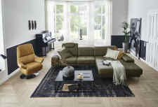 Sedac souprava MARYLAND_ sestava 1-1-Longchair XL _ v ki Evita olive + TV polohovateln keslo MARYLAND v ki Evita dijon _ obr. 12