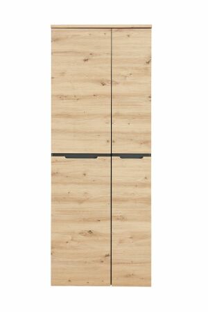 Nábytek do pracovny a kanceláře VANCOUVER GH_ kancelářská skříň 50 35 GH 01_ rozměry š/v/h_ 75/197/38 cm_ čelní pohled_ obr. 5