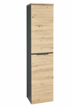Nábytek do pracovny a kanceláře VANCOUVER GH_ kancelářská skříň 50 35 GH 05_ rozměry š/v/h_ 45/197/38 cm_ šikmý pohled_ obr. 13