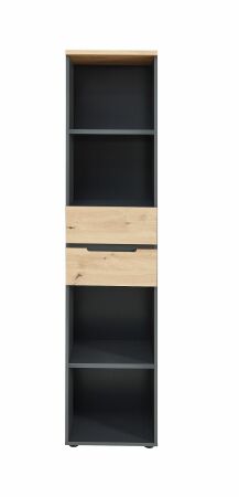 Nábytek do pracovny a kanceláře VANCOUVER GH_ regál 50 35 GH 06_ rozměry š/v/h_ 45/197/38 cm_ čelní pohled_ obr. 13