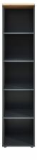 Nábytek do pracovny a kanceláře VANCOUVER GH_ regál 50 35 GH 07_ rozměry š/v/h_ 45/197/38 cm_ šikmý pohled_ otevřený_ obr. 17 Nábytek do pracovny a kanceláře VANCOUVER GH_ regál 50 35 GH 07_ rozměry š/v/h_ 45/197/38 cm_ šikmý pohled_ otevřený_ obr. 17