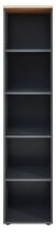 Nábytek do pracovny a kanceláře VANCOUVER GH_ regál 50 35 GH 07_ rozměry š/v/h_ 45/197/38 cm_ šikmý pohled_ otevřený_ obr. 9 Nábytek do pracovny a kanceláře VANCOUVER GH_ regál 50 35 GH 07_ rozměry š/v/h_ 45/197/38 cm_ šikmý pohled_ otevřený_ obr. 9
