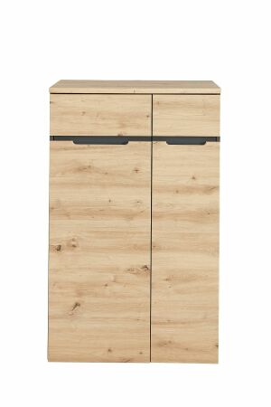 Nábytek do pracovny a kanceláře VANCOUVER GH_ kancelářská skříňka 50 35 GH 10_ rozměry š/v/h_ 75/122/38 cm_ čelní pohled_ obr. 16