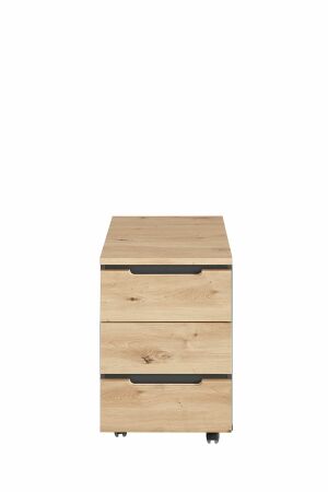 Nábytek do pracovny a kanceláře VANCOUVER GH_ kontejner na kolečkách 50 35 GH 17_ rozměry š/v/h_ 45/66/55 cm_ čelní pohled_ obr. 26