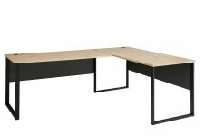 Nábytek do pracovny a kanceláře VANCOUVER GH_ psací stůl rohový 50 35 GH 22_ rozměry š/v/h_ 223/77/170 cm_ šikmý pohled_ obr. 28 Nábytek do pracovny a kanceláře VANCOUVER GH_ psací stůl rohový 50 35 GH 22_ rozměry š/v/h_ 223/77/170 cm_ šikmý pohled_ obr. 28