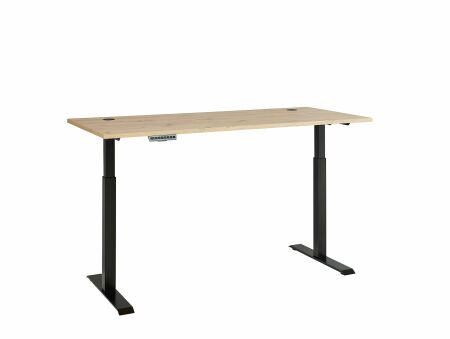 Nábytek do pracovny a kanceláře VANCOUVER GH_ psací stůl rohový 50 35 GH 25_ rozměry š/v/h_ 160/72/77 cm_ s výškově nastavitelnou pracovní deskou stolu od 72 cm do 120 cm,  včetně  motoru s paměťovou funkcí_ ve fázi polohování_ obr. 23