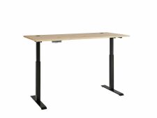 Nábytek do pracovny a kanceláře VANCOUVER GH_ psací stůl rohový 50 35 GH 25_ rozměry š/v/h_ 160/72/77 cm_ s výškově nastavitelnou pracovní deskou stolu od 72 cm do 120 cm, včetně motoru s paměťovou funkcí_ ve fázi polohování_ obr. 24 Nábytek do pracovny a kanceláře VANCOUVER GH_ psací stůl rohový 50 35 GH 25_ rozměry š/v/h_ 160/72/77 cm_ s výškově nastavitelnou pracovní deskou stolu od 72 cm do 120 cm, včetně motoru s paměťovou funkcí_ ve fázi polohování_ obr. 24