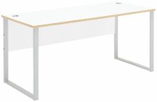 Nábytek do pracovny a kanceláře VANCOUVER WH_ psací stůl 50 35 WH 21_ rozměry š/v/h_ 170/77/73 cm_ čelní pohled_ obr. 15