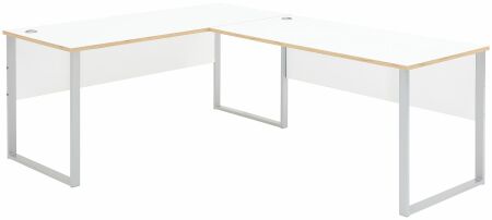 Nábytek do pracovny a kanceláře VANCOUVER WH_ psací stůl rohový 50 35 WH 22_ rozměry š/v/h_ 223/77/170 cm_ pravý roh_ obr. 30
