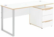 Nábytek do pracovny a kanceláře VANCOUVER WH_ psací stůl 50 35 WH 23_ rozměry š/v/h_ 150/77/73 cm_ obr. 14 Nábytek do pracovny a kanceláře VANCOUVER WH_ psací stůl 50 35 WH 23_ rozměry š/v/h_ 150/77/73 cm_ obr. 14
