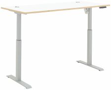 Nábytek do pracovny a kanceláře VANCOUVER WH_ psací stůl 50 35 WH 25_ rozměry š/v/h_ 160/72/77 cm_ s výškově nastavitelnou pracovní deskou stolu od 72 cm do 120 cm, včetně motoru s paměťovou funkcí_ ve fázi polohování_ obr. 23 Nábytek do pracovny a kanceláře VANCOUVER WH_ psací stůl 50 35 WH 25_ rozměry š/v/h_ 160/72/77 cm_ s výškově nastavitelnou pracovní deskou stolu od 72 cm do 120 cm, včetně motoru s paměťovou funkcí_ ve fázi polohování_ obr. 23