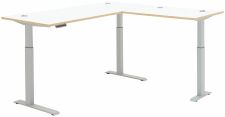 Nábytek do pracovny a kanceláře VANCOUVER WH_ psací stůl rohový 50 35 WH 26_ rozměry š/v/h_ 185/64/177 cm_ s výškově nastavitelnou pracovní deskou stolu od 64 cm do 129 cm, včetně 2 motorů s paměťovou funkcí_ ve fázi polohování_ obr. 30 Nábytek do pracovny a kanceláře VANCOUVER WH_ psací stůl rohový 50 35 WH 26_ rozměry š/v/h_ 185/64/177 cm_ s výškově nastavitelnou pracovní deskou stolu od 64 cm do 129 cm, včetně 2 motorů s paměťovou funkcí_ ve fázi polohování_ obr. 30