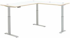Nábytek do pracovny a kanceláře VANCOUVER WH_ psací stůl rohový 50 35 WH 26_ rozměry š/v/h_ 185/64/177 cm_ s výškově nastavitelnou pracovní deskou stolu od 64 cm do 129 cm, včetně 2 motorů s paměťovou funkcí_ ve fázi polohování_ obr. 39 Nábytek do pracovny a kanceláře VANCOUVER WH_ psací stůl rohový 50 35 WH 26_ rozměry š/v/h_ 185/64/177 cm_ s výškově nastavitelnou pracovní deskou stolu od 64 cm do 129 cm, včetně 2 motorů s paměťovou funkcí_ ve fázi polohování_ obr. 39