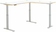 Nábytek do pracovny a kanceláře VANCOUVER WH_ psací stůl rohový 50 35 WH 26_ rozměry š/v/h_ 185/64/177 cm_ s výškově nastavitelnou pracovní deskou stolu od 64 cm do 129 cm, včetně 2 motorů s paměťovou funkcí_ ve fázi polohování_ obr. 40 Nábytek do pracovny a kanceláře VANCOUVER WH_ psací stůl rohový 50 35 WH 26_ rozměry š/v/h_ 185/64/177 cm_ s výškově nastavitelnou pracovní deskou stolu od 64 cm do 129 cm, včetně 2 motorů s paměťovou funkcí_ ve fázi polohování_ obr. 40