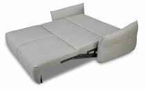 Rozkládací pohovka pro každodenní spaní MICHAEL 3(160)F_ rozměry š/v/h_ 205/100/102 cm_ plocha na spaní 160 x 210 cm_ rozložená_ obr. 1