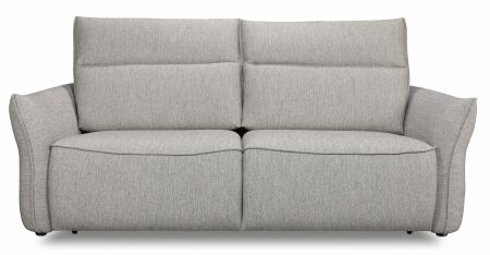 Rozkládací pohovka pro každodenní spaní MICHAEL 3(160)F_ rozměry š/v/h_ 205/100/102 cm_ plocha na spaní 160 x 210 cm_ čelní pohled_ obr. 2