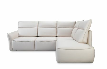 Sedací souprava MICHAEL_ sestava 2FL(140)+OTMDL P_ s rozkládacím lůžkem a úložným prostorem_ rozměry sestavy zleva 247 x 205 cm_ v látce (skupina 1)_ čelní pohled_ obr. 1