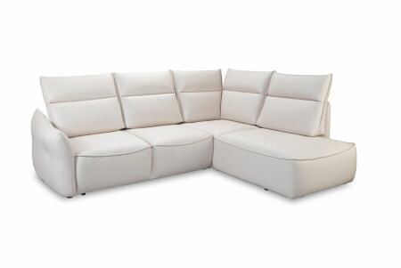 Sedací souprava MICHAEL_ sestava 2FL(140)+OTMDL P_ s rozkládacím lůžkem a úložným prostorem_ rozměry sestavy zleva 247 x 205 cm_ v látce (skupina 1)_ šikmý pohled_ obr. 2