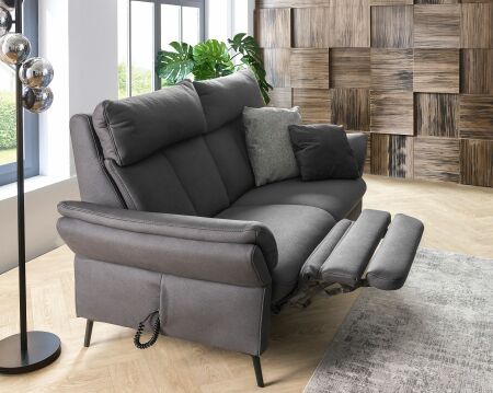 Sedací souprava SALMA_ element "1100_80_TV.M.PREM + 1300_80"_  včetně  motorové polohovací TV funkce PREMIUM_ ostatní volitelné funkce za příplatek_ v látce Ares elephant_ obr. 7