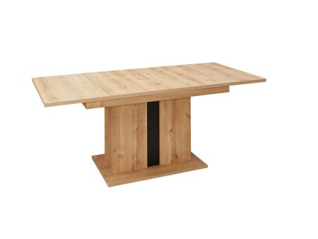Nábytek do obývacího pokoje a jídelny ATLANTA_ jídelní stůl s výsuvnou funkcí 2L 17 HU 01_ š/v/h_ 140-190/76/90 cm_ rozložený_ obr. 17