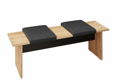 Nábytek do obývacího pokoje a jídelny ATLANTA_ jídelní lavice 2L 17 HU 03_ š/v/h_ 135/45/43 cm_ obr. 17