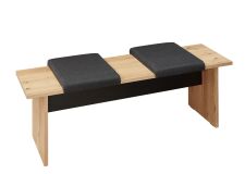 Nábytek do obývacího pokoje a jídelny ATLANTA_ jídelní lavice 2L 17 HU 03_ š/v/h_ 135/45/43 cm_ obr. 17 Nábytek do obývacího pokoje a jídelny ATLANTA_ jídelní lavice 2L 17 HU 03_ š/v/h_ 135/45/43 cm_ obr. 17