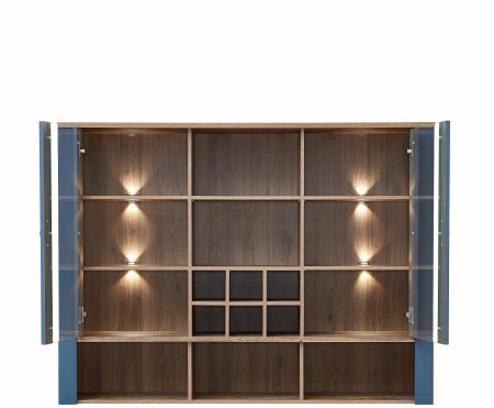 Nbytek do obvacho pokoje AVALLON_ horn st buffetu _ nstavec 10 N4 V8 23_ rozmry /v/h_ 163/122/38 cm_ oteven_ vetn LED osvtlen_ obr. 7