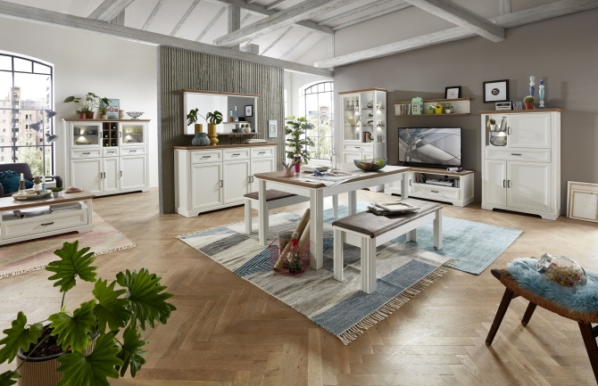 Nábytek do obývacího pokoje a jídelny JASPER dining room I.