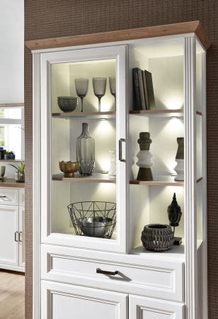 Nábytek do obývacího pokoje a jídelny JASPER_ detail LED osvětlení_ obr. 4